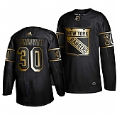 Rangers 30 Henrik Lundqvist Black Gold Adidas Jersey Dyin,baseball caps,new era cap wholesale,wholesale hats